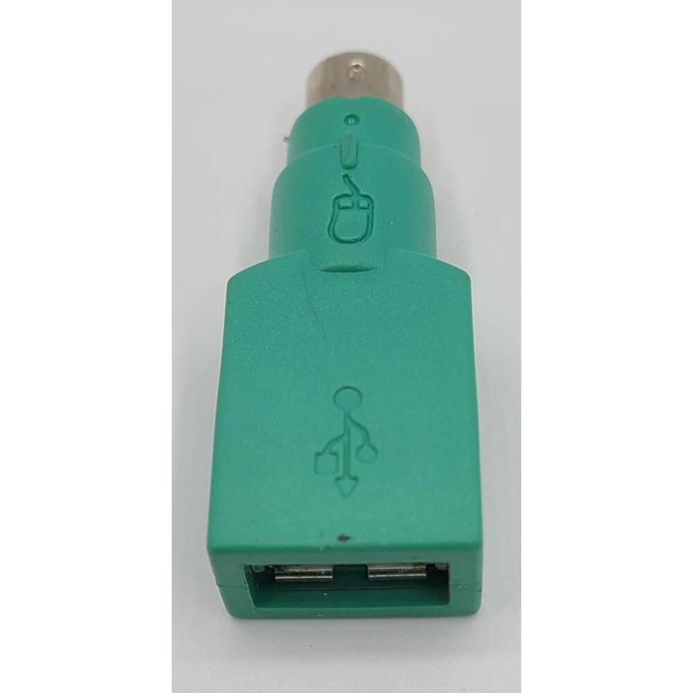 Genuine Microsoft OEM PS/2 Male To USB Female Adapter Converter Mouse Keyboard